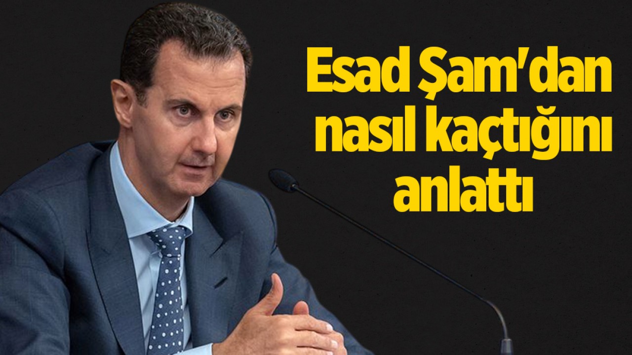 Esad Şam’dan nasıl kaçtığını anlattı