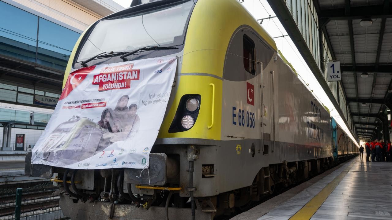 21. İyilik Treni Afganistan’a hareket etti