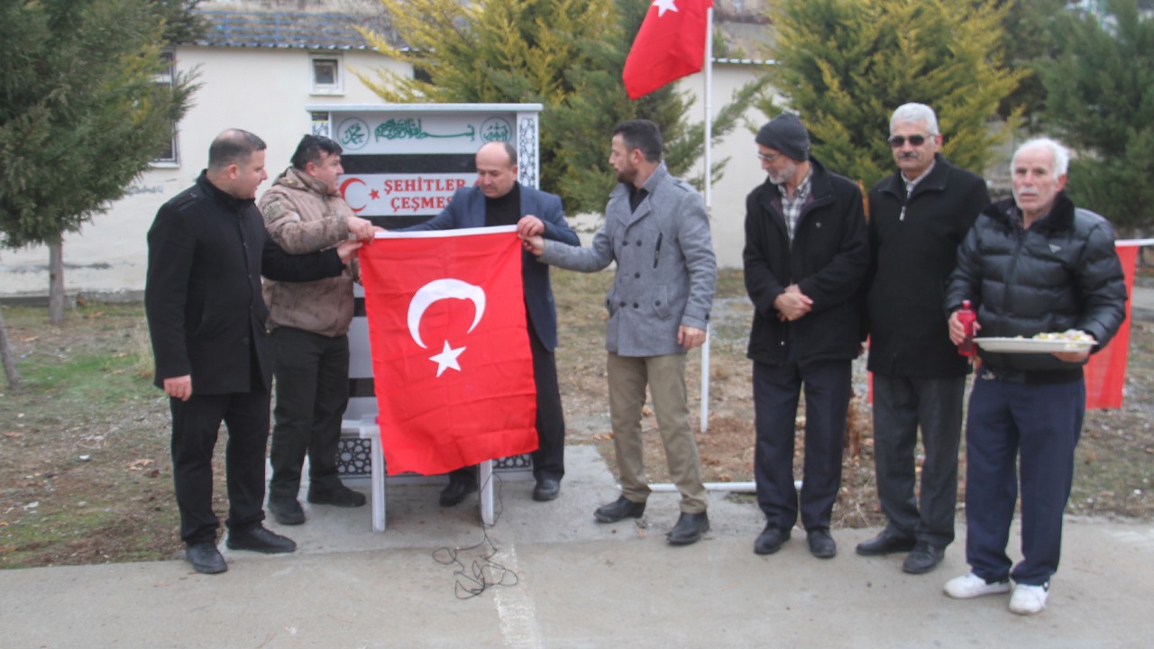 Beyşehir'de şehitler çeşmesi dualarla açıldı