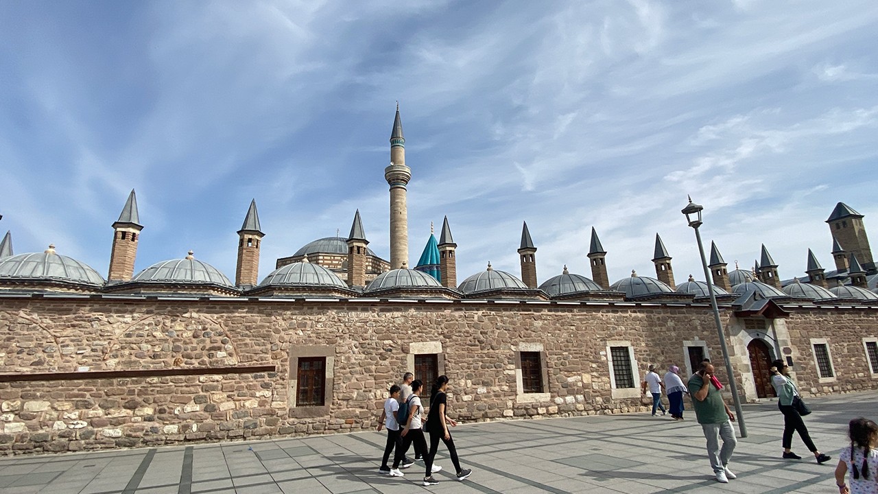 Konya Mevlana Müzesi, 2024’te 2 milyon 634 bin 355 kişi tarafından ziyaret edildi