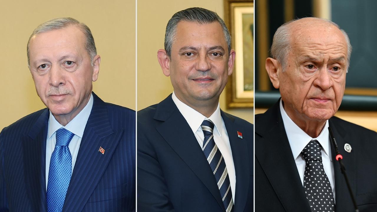 Cumhurbaşkanı Erdoğan, Bahçeli ve Özel’in yeni yılını kutladı