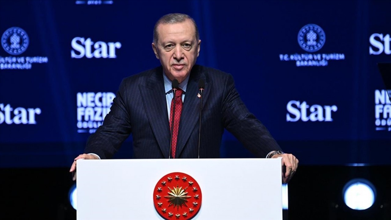 Cumhurbaşkanı Erdoğan: Necip Fazıl 