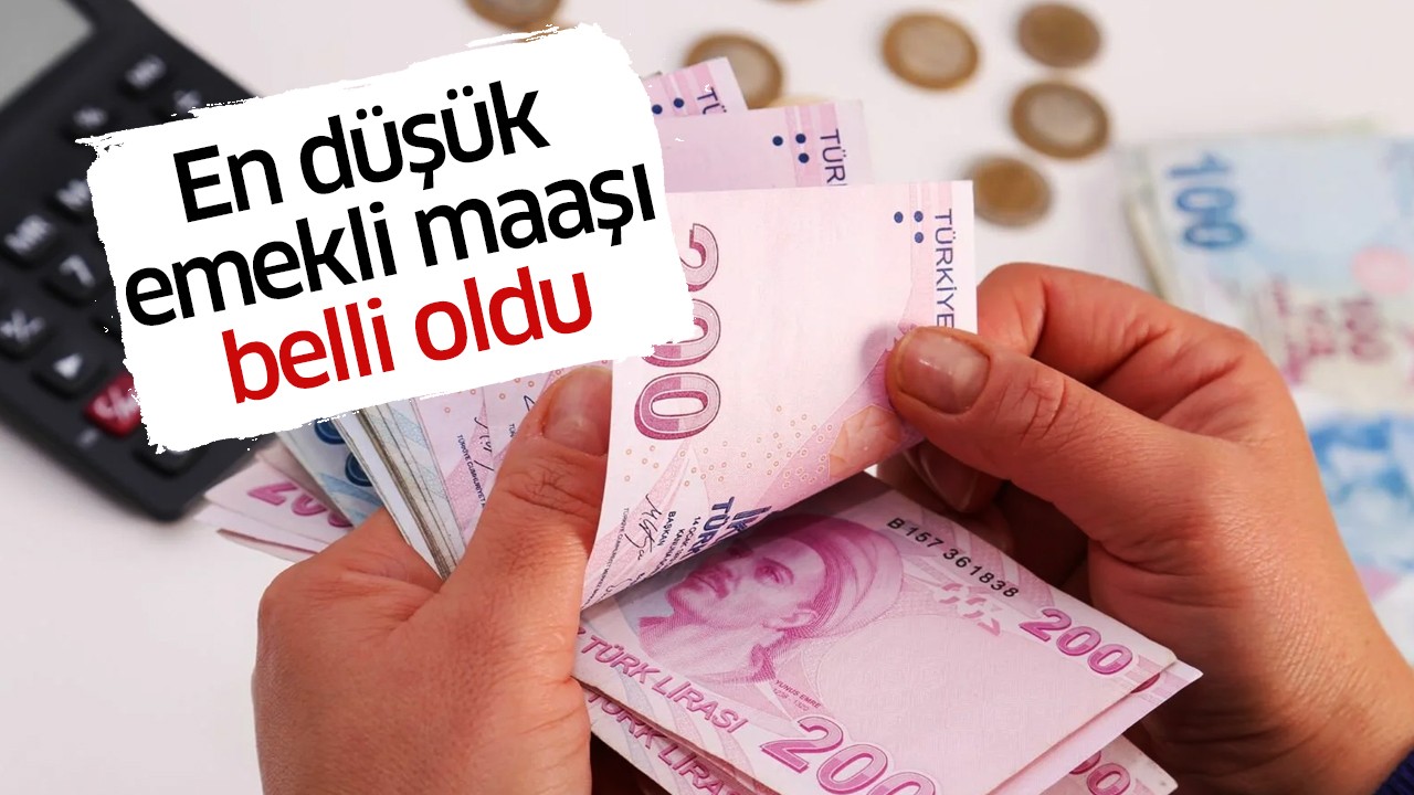 En düşük emekli maaşı belli oldu