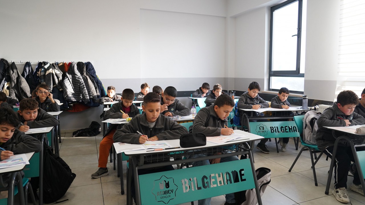 Bilgehanelerde 2. Türkiye Geneli Deneme Sınavı heyecanı yaşandı