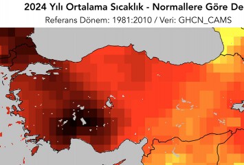 Dünya ölçüm tarihinin en sıcak yılı 2024