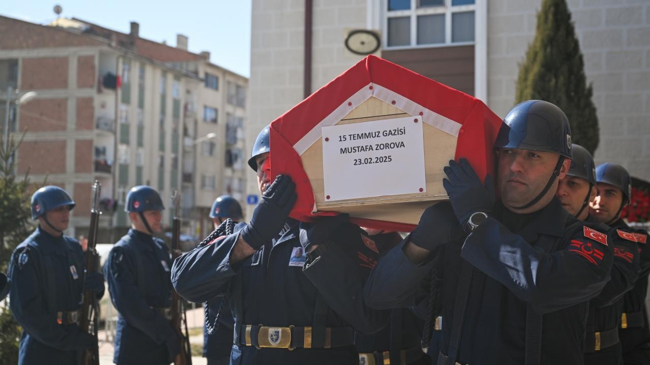 15 Temmuz gazisi Zorova, son yolculuğuna uğurlandı