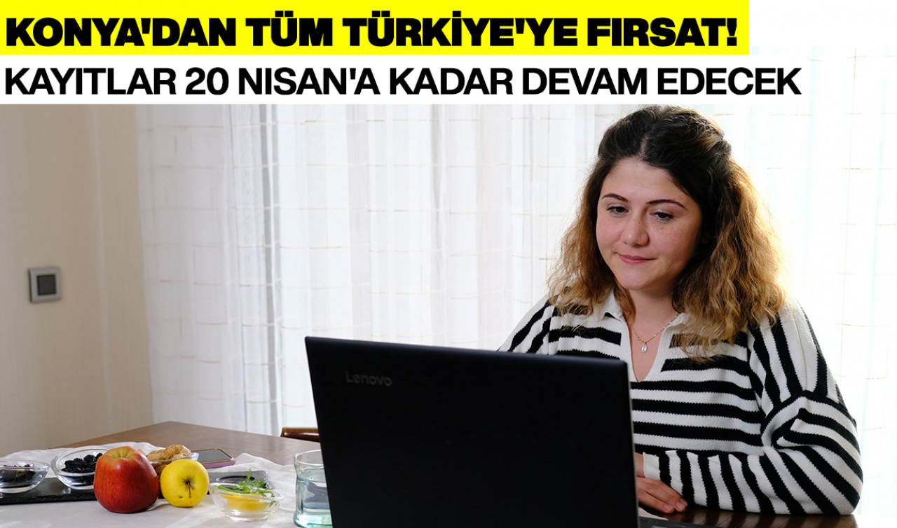 Konya'dan tüm Türkiye'ye fırsat! 13. dönem heyecanı başlıyor: Kayıtlar 20 Nisan'a kadar devam edecek